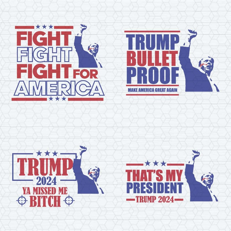 Trump Fight For America Shooting SVG Bundle.jpg