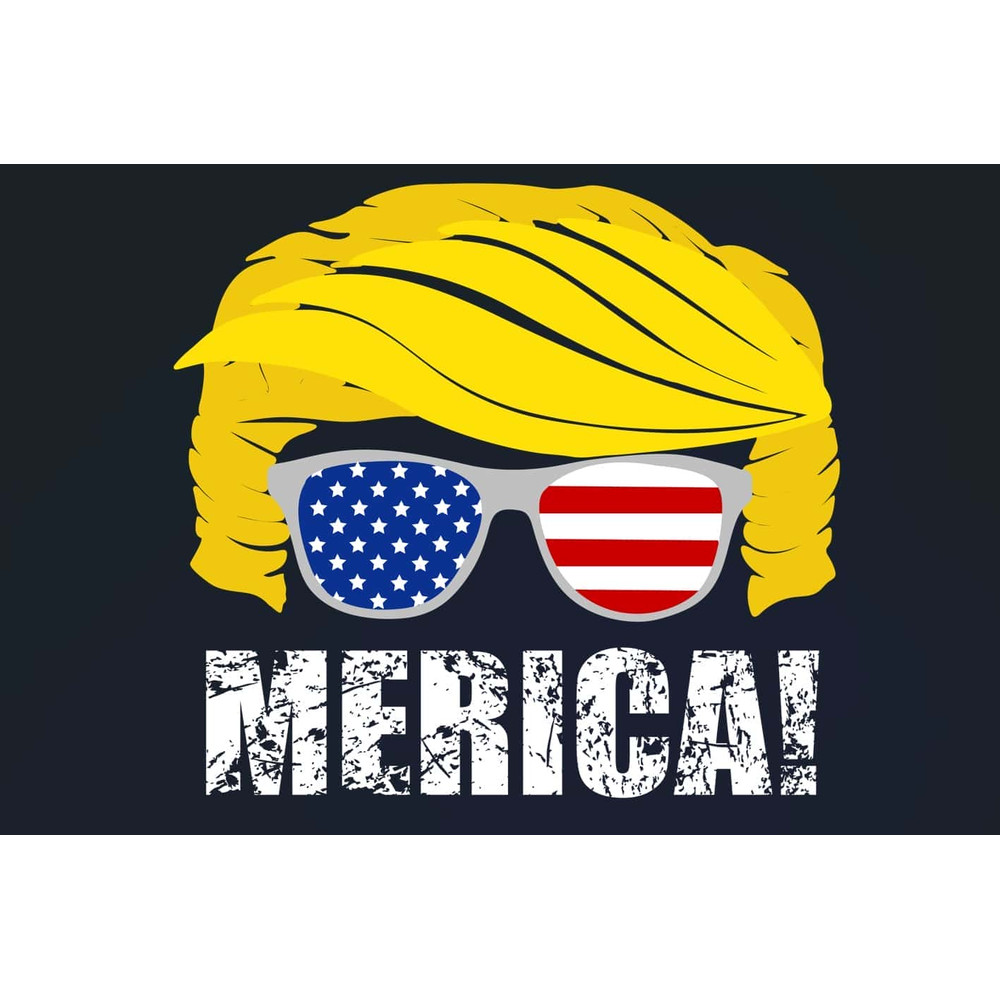 Trump Hair  4th Of July Trump Merica SVG Trump Is My Presidential SVG.jpg