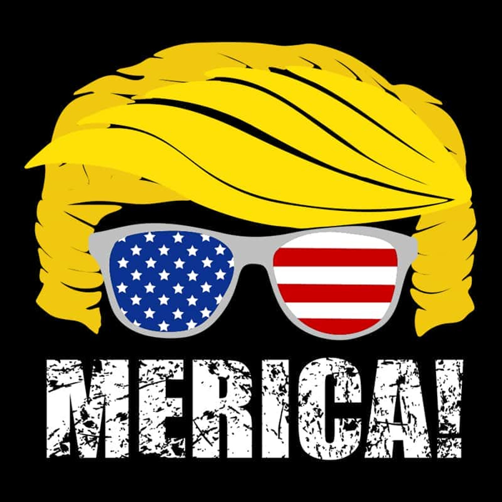 Trump Merica SVG  Donald Trump SVG America Sunglass SVG  Happy Independence Day 4th July.jpg