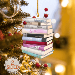 taylor all album ornament png, 2 sided taylor swift eras merch ornament png