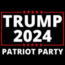trump 2024 patriot party svg lion party svg cricut silhouette svg file