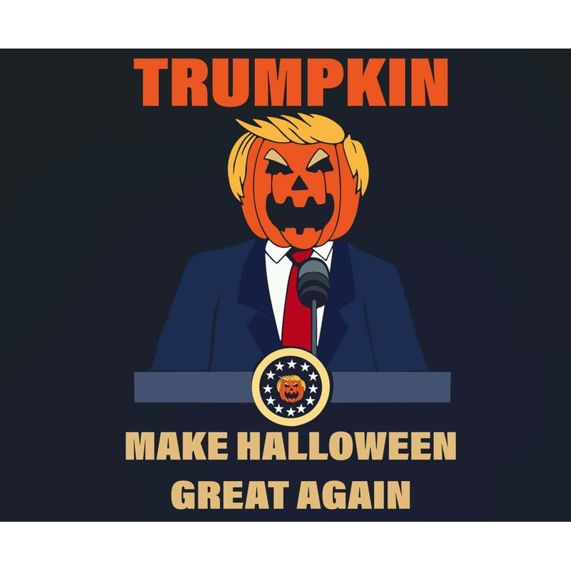 Trumpkin Make Halloween Great Again Halloween Party SVG Support Trump SVG.jpg
