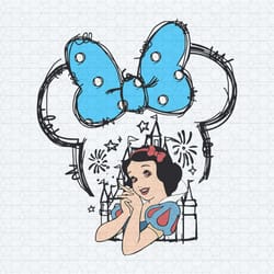 groovy snow white minnie bow ears png