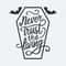 Never Trust the Living Horror SVG.jpg
