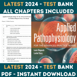 Test Bank For Applied Pathophysiology for the Advanced Practice Nurse 1st Edition | All Chapters included