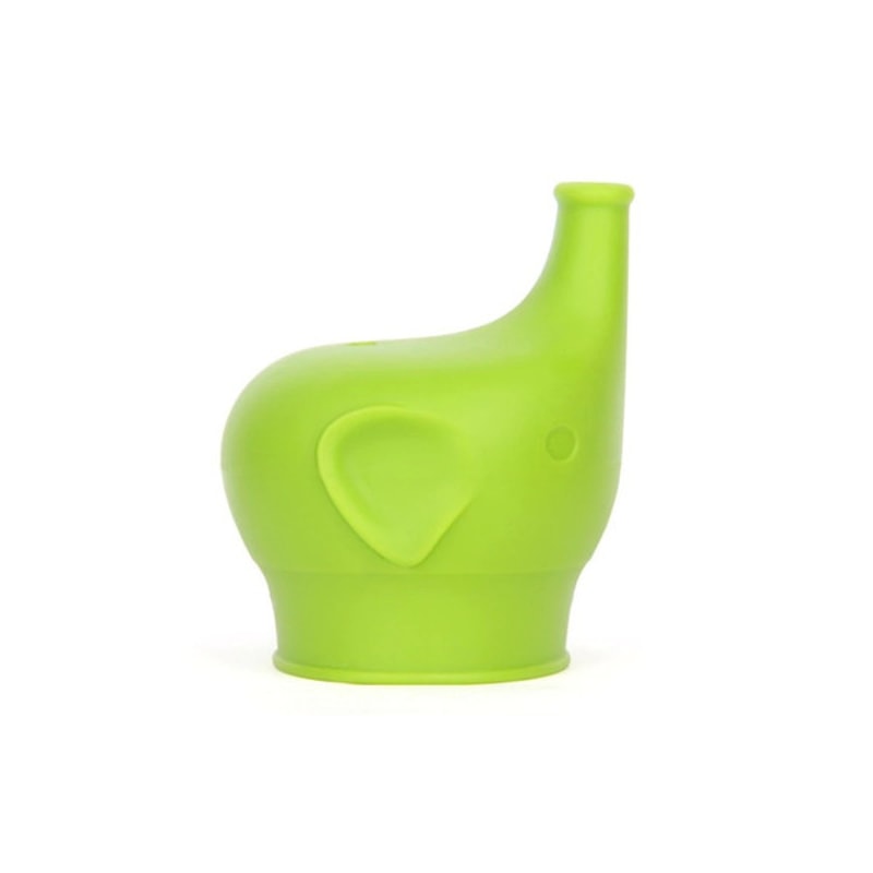 Spill-Proof Elephant Sippy Cup Lids Green