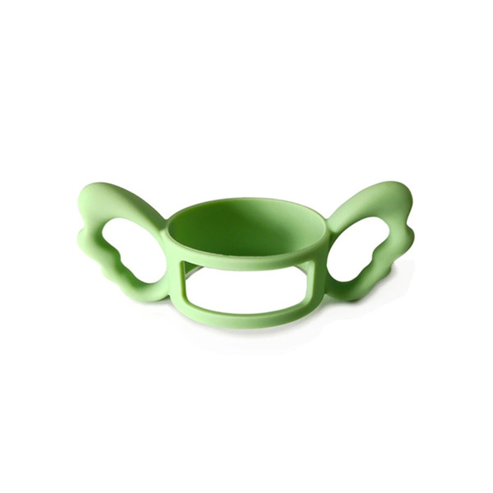 Universal Easy Grip Baby Bottle Handles Green