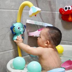 cute elephant sprinkler bath toy – fun baby shower gift & toddler water play set