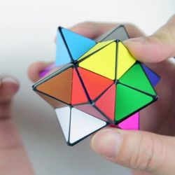 Geometric Star Cube Fidget Toy