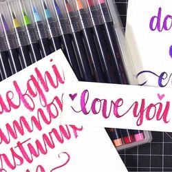 premium watercolor marker set for artists & creatives