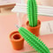 Premium green cactus writing instruments