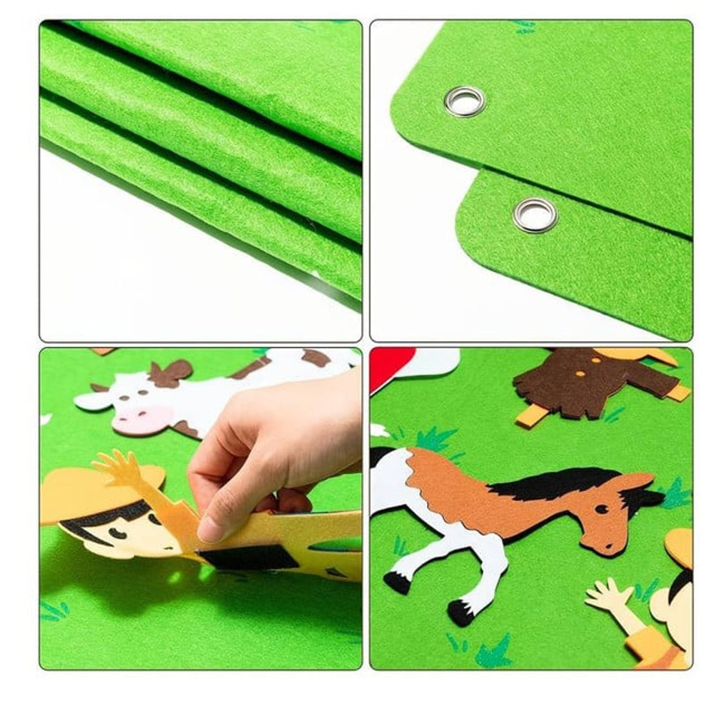 Durable interactive imagination playground for kids
