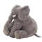 Adorable Elephant Plush Toy Pillow Gray 3