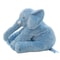Adorable Elephant Plush Toy Pillow Blue