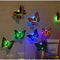Vibrant Multicolor LED 3D Butterfly Wall Lights 1
