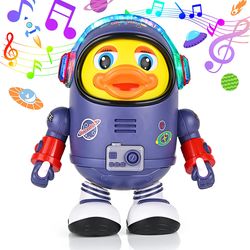 interactive dancing space duck baby toy - perfect gift for 1st birthday & holidays
