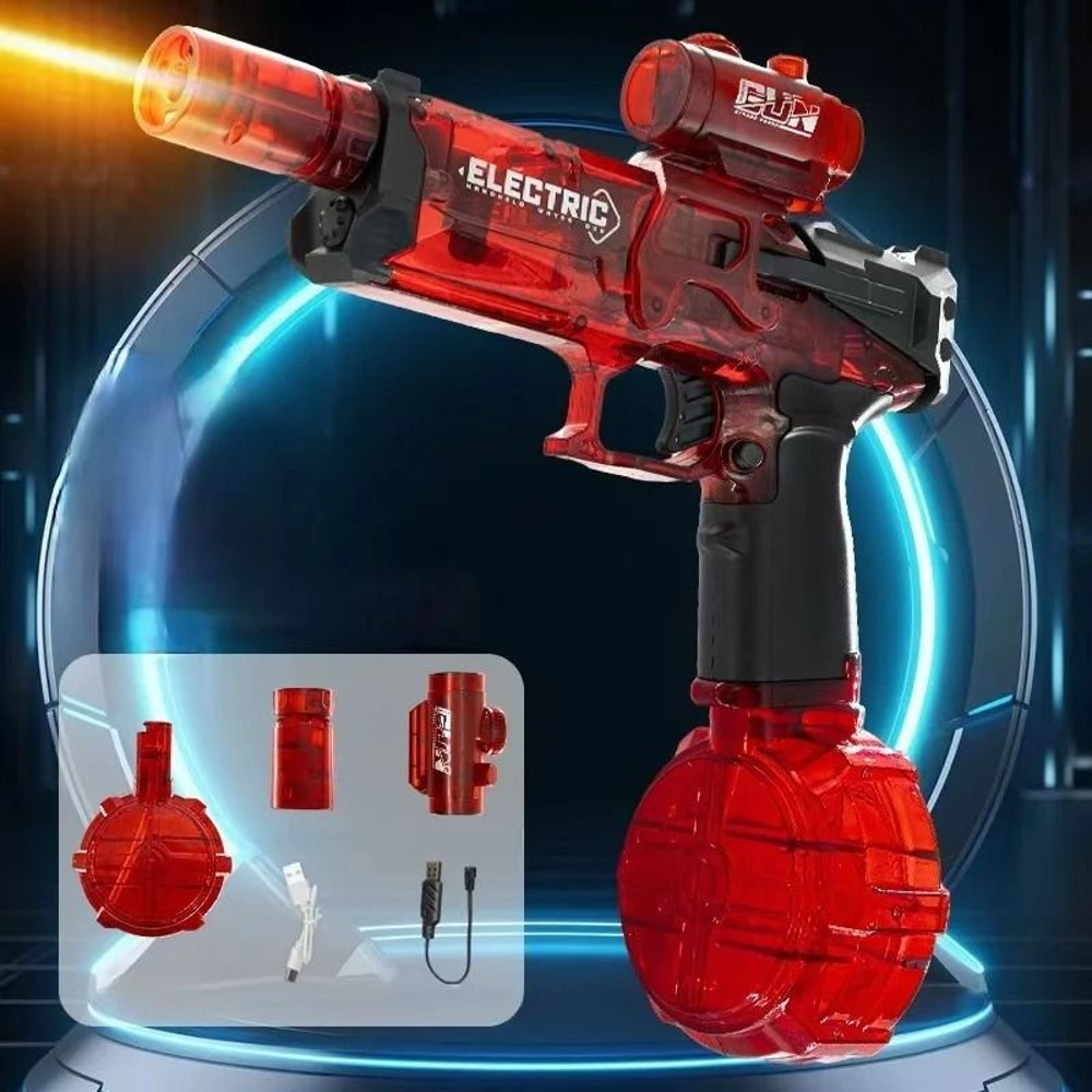 Electric Water Gun with Cool Light