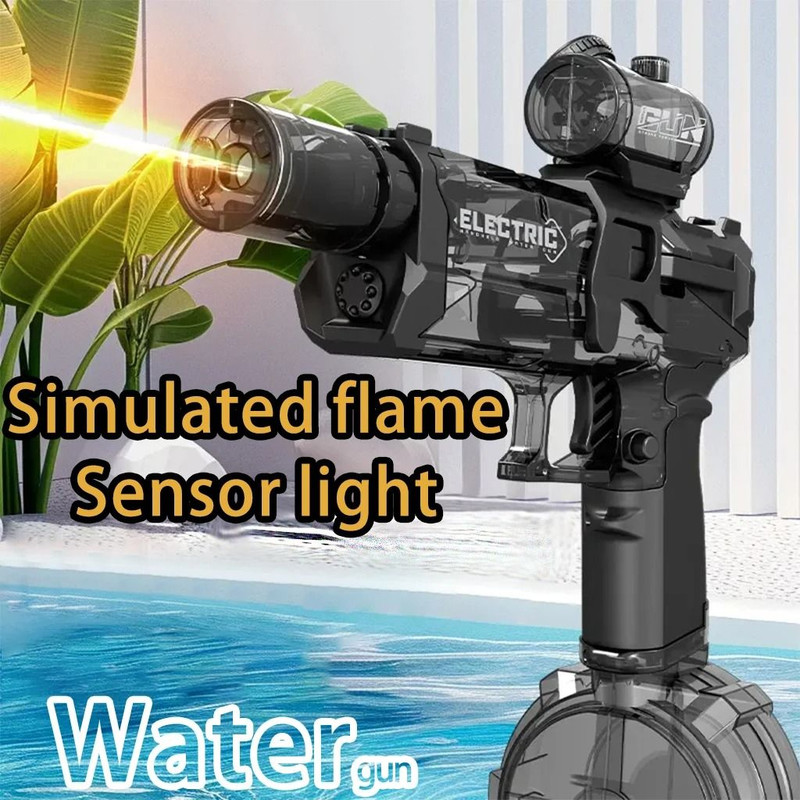 Childrens Water Gun with LED Lights