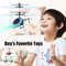 Rechargeable Remote Control Helicopter Two-Way Gesture Induction, LED Light, Anti Drop, 12M Range