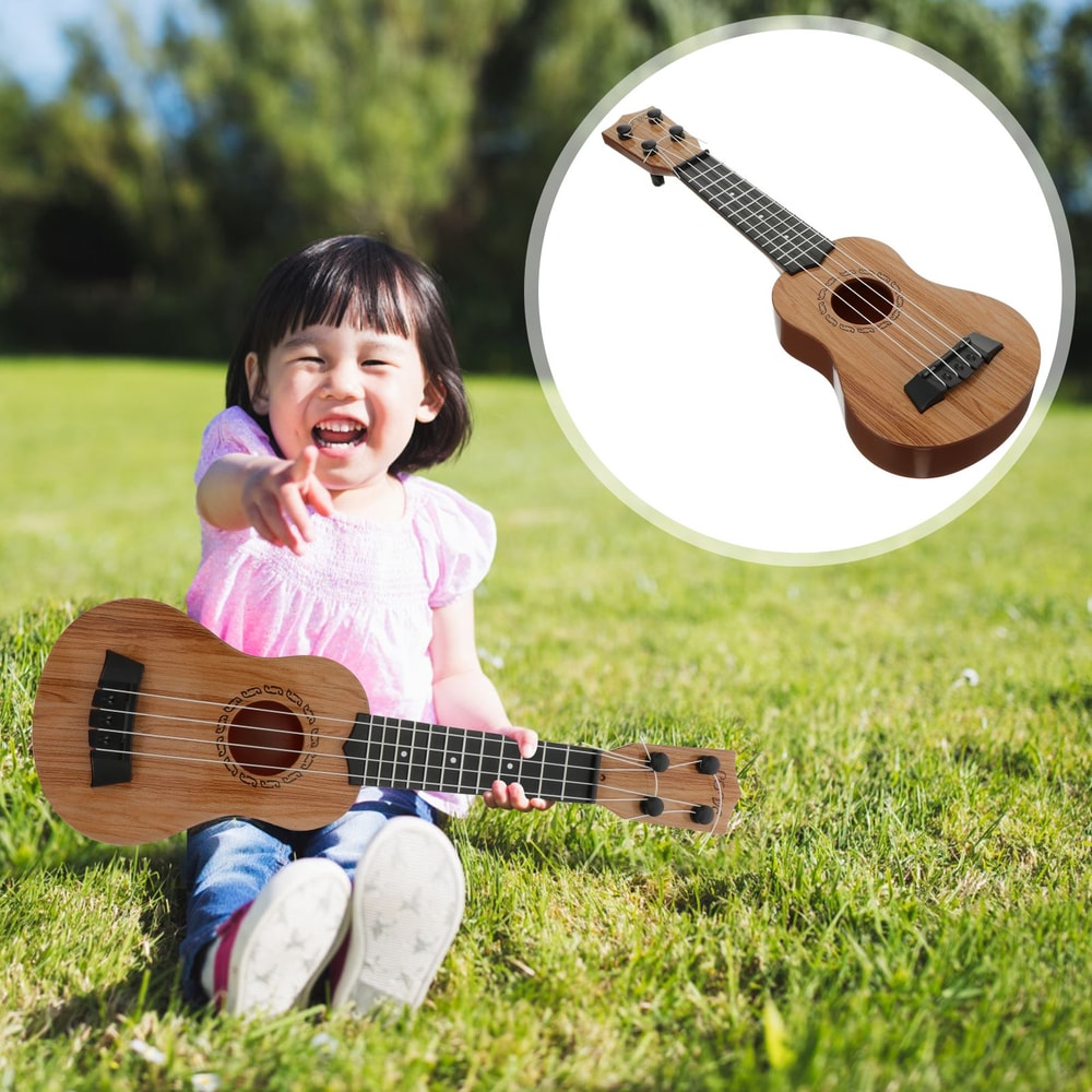 Kids Musical Toy Guitar Keyboard Set StringType NonElectric Instruments for Children to Learn