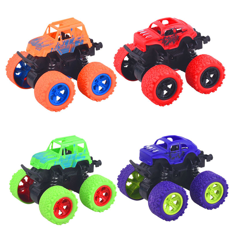 Inertial OffRoad Vehicle Toy Super Fall Resistant Climbing Car Model Car Childrens FourWheel Drive 4