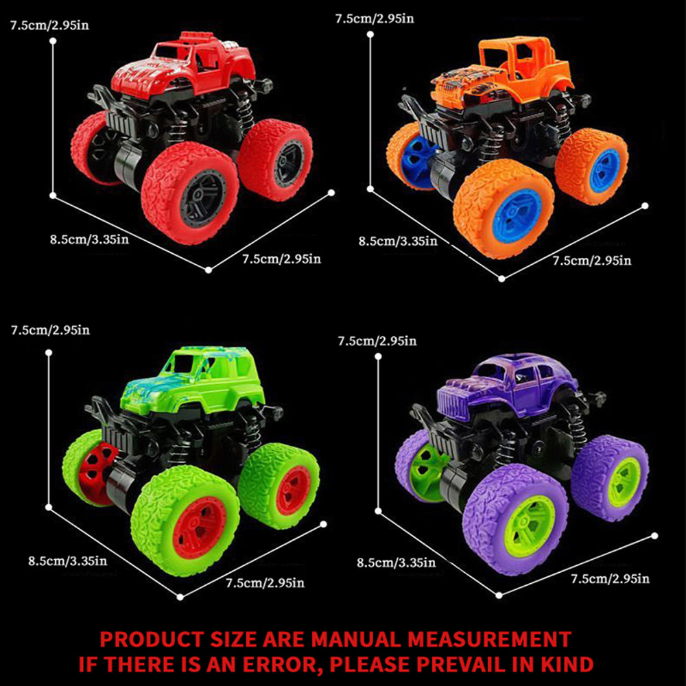 Inertial OffRoad Vehicle Toy Super Fall Resistant Climbing Car Model Car Childrens FourWheel Drive 5