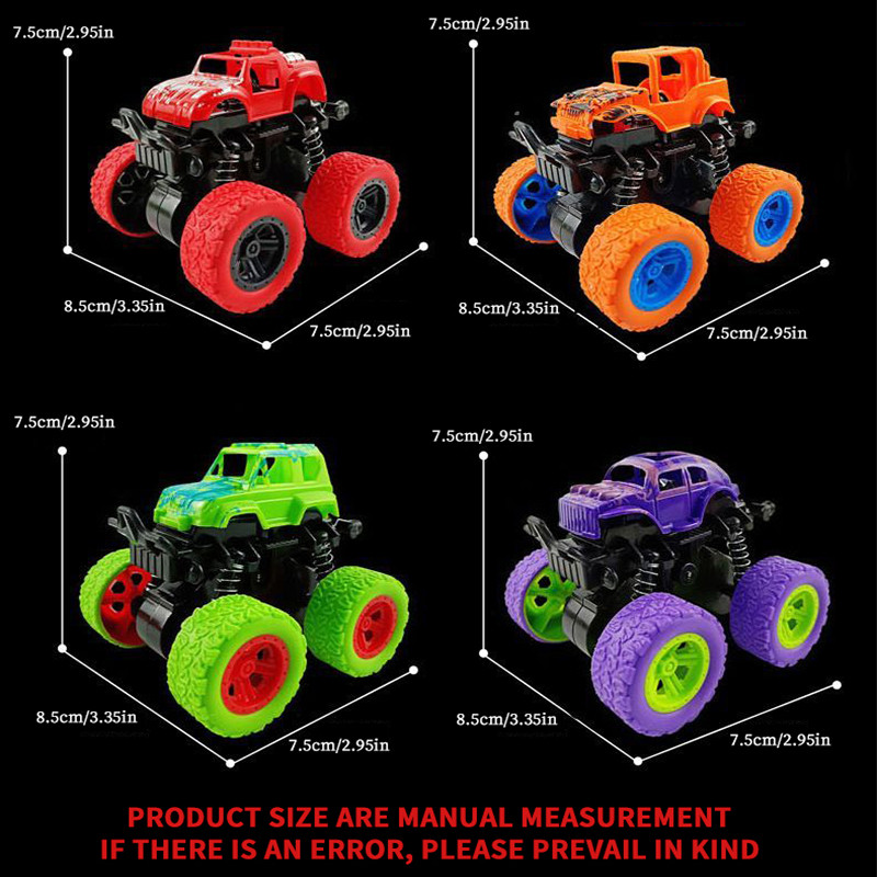 Inertial OffRoad Vehicle Toy Super Fall Resistant Climbing Car Model Car Childrens FourWheel Drive 5