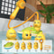 Cute Duck Bathtub Boat Toy Automatic Water Spray Sensory Interactive Shower Gift for Toddlers