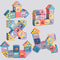Kids Construction Toy Big House Building Blocks with Simulation Windows Creative Play Set for Kin