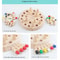 Wooden Memory Match Stick Game Montessori Educational Toy For Kids Adults 8