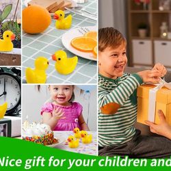 mini resin ducks, tiny duck charms for diy landscape decorations