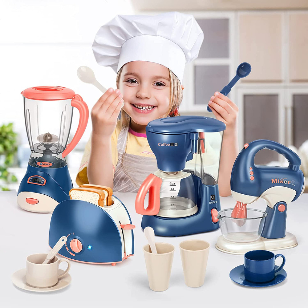 Realistic Kitchen Toy Set For Boys And Girls Childrens Home Appliances Simulation Play Set 0
