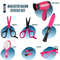 Girls Beauty Salon Set Pretend Play Hair Cutting Kit With Hair Dryer Scissors Barber Apron Styling 1