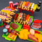 Mini Kitchen Pretend Play BBQ Set Childrens Cooking Simulation Food Toy 0