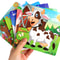 Wooden Puzzle For Babies Cartoon Animal Vehicle 3D Jigsaw Montessori Educational Toys For Toddlers 3