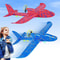 Rechargeable Electric Foam Glider LED Hand Throw Airplane Automatic Flight Outdoor Fun Toy For Chil 1