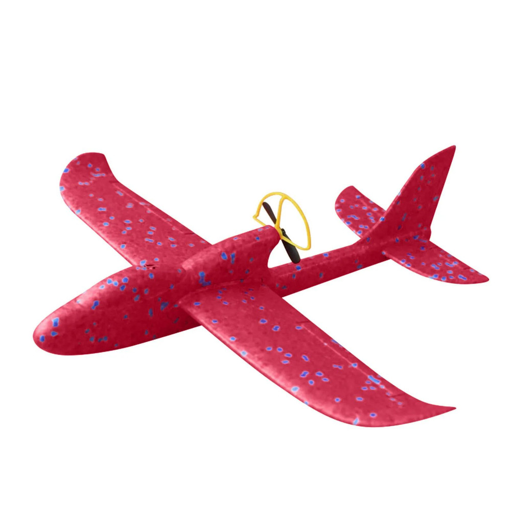 Rechargeable Electric Foam Glider LED Hand Throw Airplane Automatic Flight Outdoor Fun Toy For Chil 5