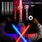 Telescopic Music Laser Sword Colorful Glowing Light Sword Toy With Rotating Decompression For Kids 4