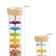 Montessori Baby Rain Stick Colorful Wooden Hourglass Rattle For Sensory Educational Play 4