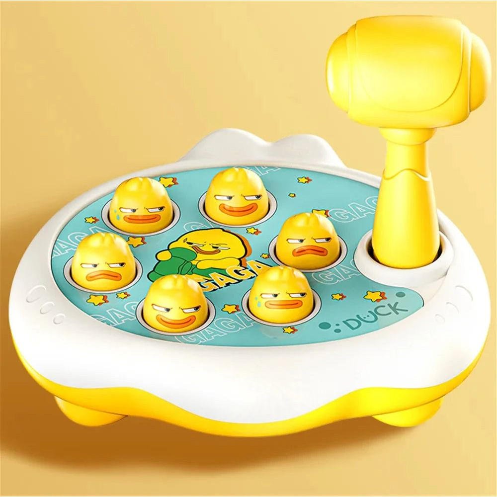 Montessori Baby Learning Toy Duck Frog Pig Educational Puzzle Toy With Hammer For Toddlers 1224 Mon 8