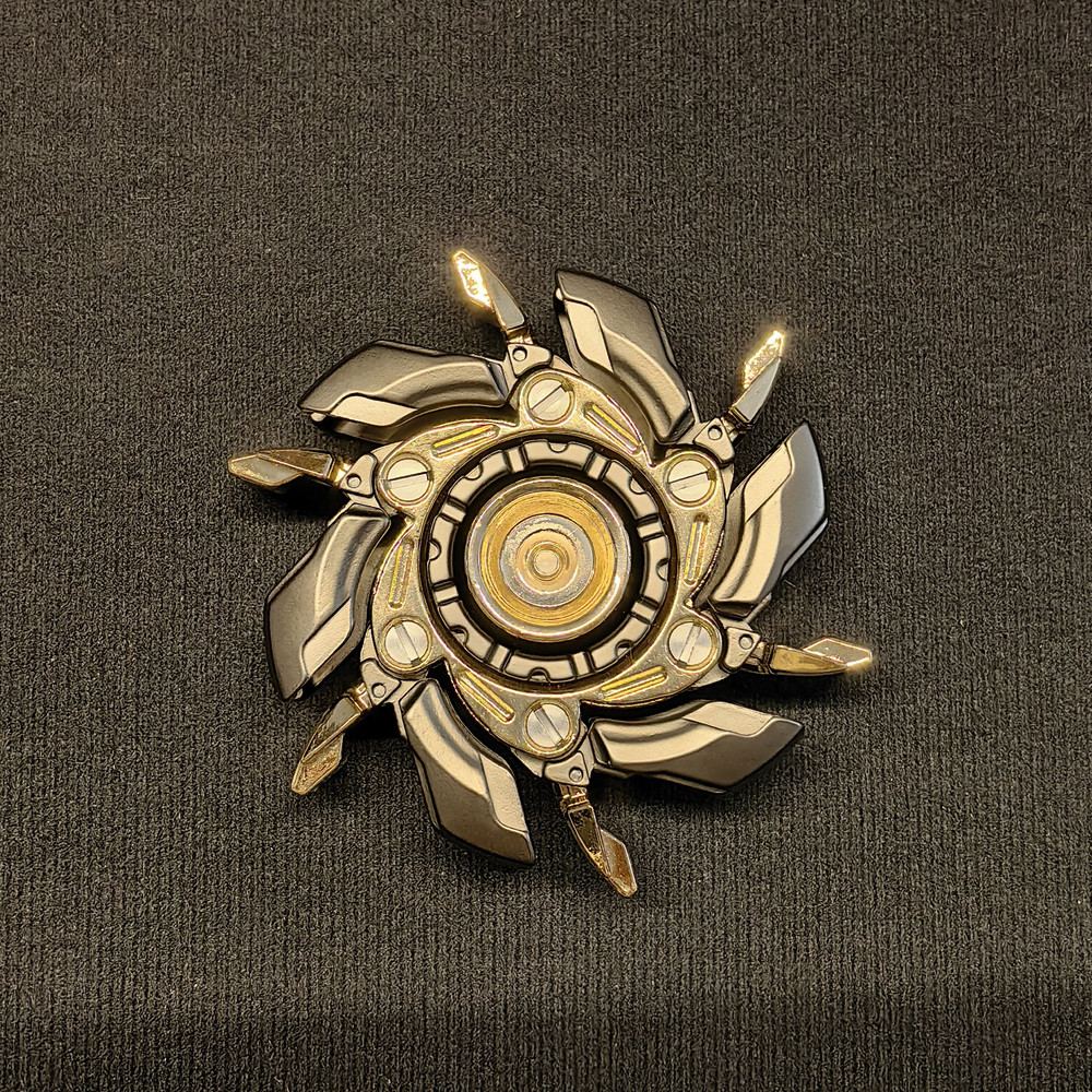 Magnetic Fidget Sliders – Armor Spinning Top | Stress Relief Toy for Adults & Kids