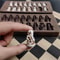 Imitation Ancient Chess Trumpet Resin Chess Pieces With Leather Chessboard Qing Bing Figure Puzzle 4