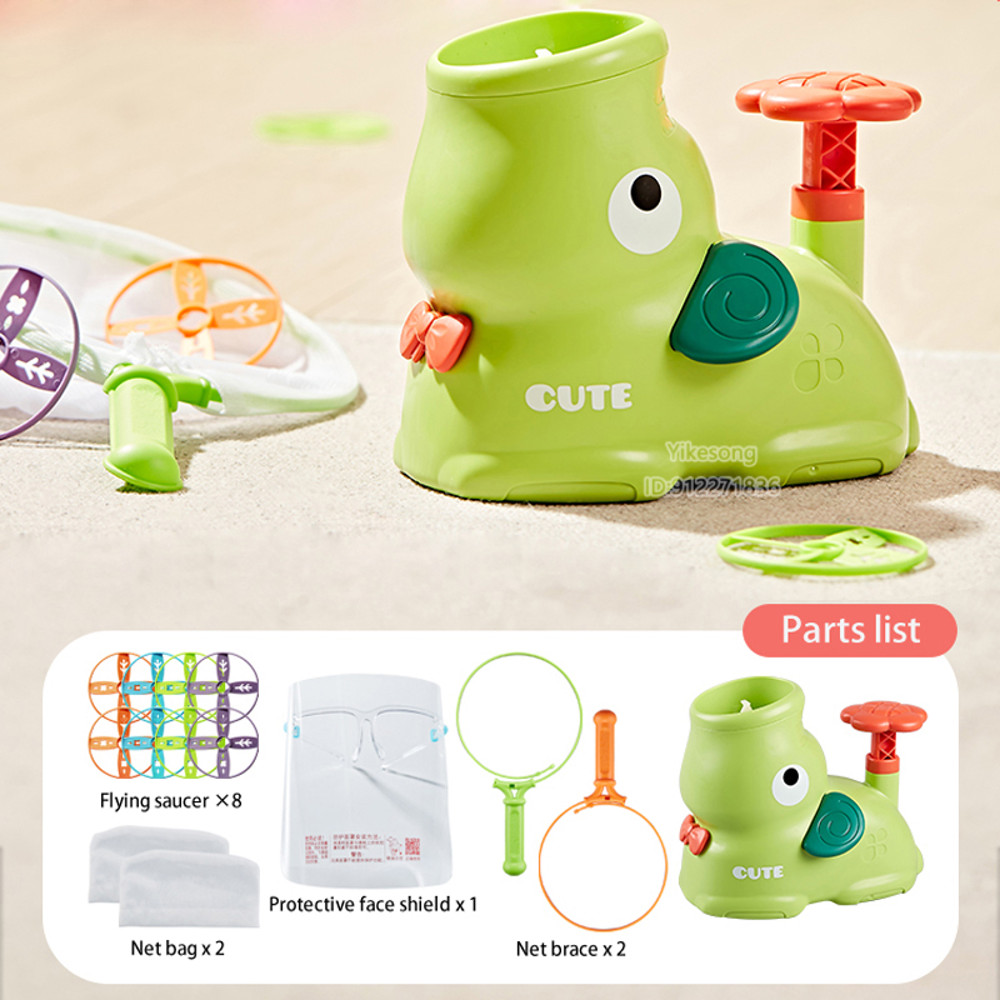Air Rocket Launcher Toy For Kids Outdoor Soaring Rocket Flying Disc  Foot Launcher For Active Play 7