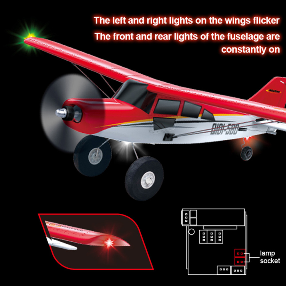Offroad RC Plane 4CH Brushless Remote Control Airplane Fixed Wing Aircraft Model Durable EPP Foam T 1