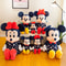Disney Star Mickey Plush Toy Minnie Doll Large Couple Mickey Mouse Playing With Childrens Pillow D 4