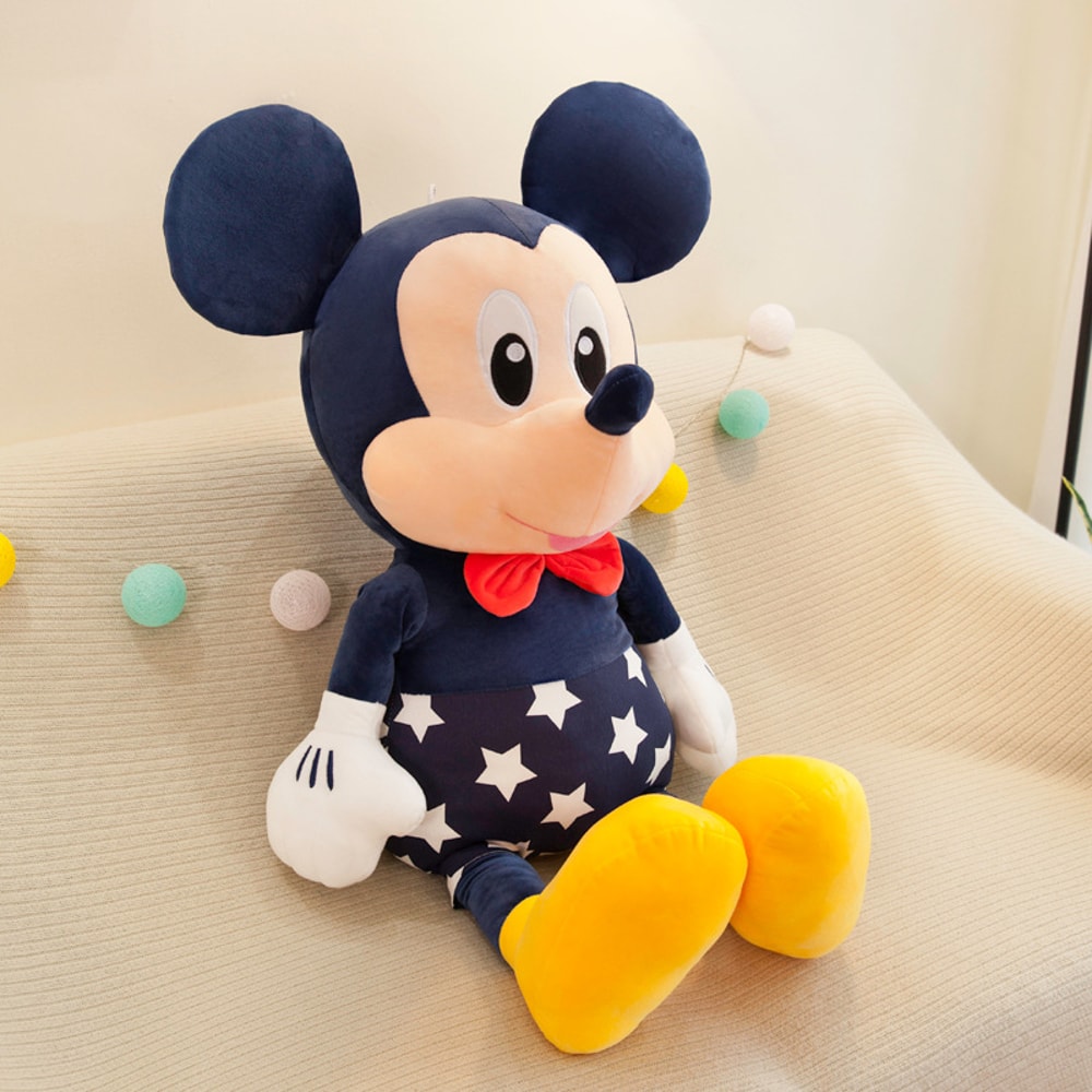 Disney Star Mickey Plush Toy Minnie Doll Large Couple Mickey Mouse Playing With Childrens Pillow D 7