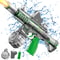 Led Simulation Fire Electric Water Guns for Children, Large Capacity Automatic Continuous Water Gun, Kids Summer Outdoor