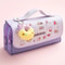 3D Kawaii Pencil Case Girls Waterproof Decompression Pen Pouch, Aesthetic School Organizer Box, Back to School Gift