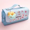 3D Kawaii Pencil Case Girls Waterproof Decompression Pen Pouch, Aesthetic School Organizer Box, Back to School Gift
