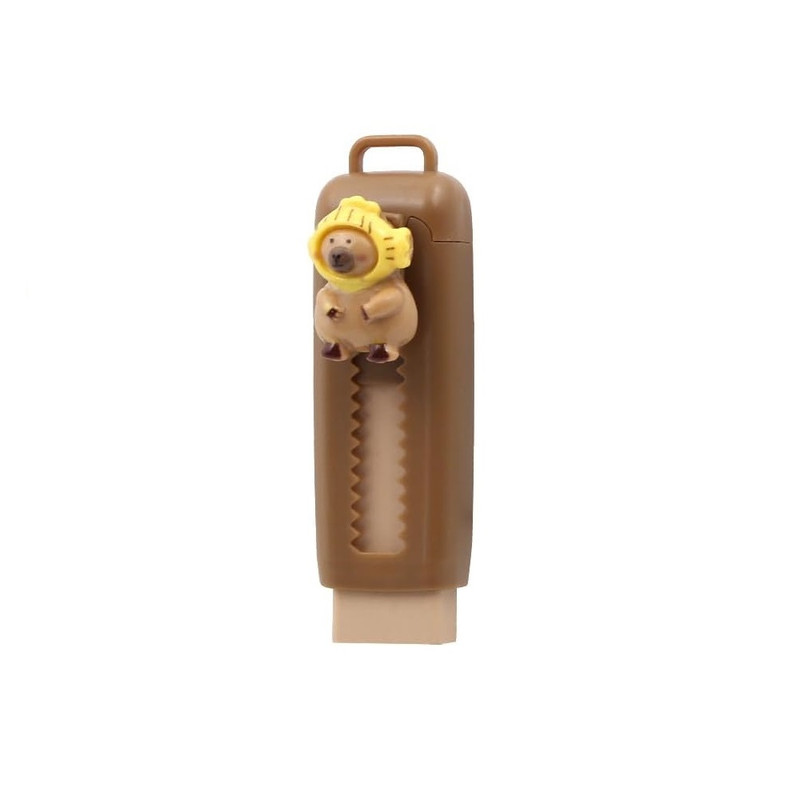 Capybara Erasers Set Cartoon Design Retractable Eraser For Drawing Exams Kids Students Back To Scho 8